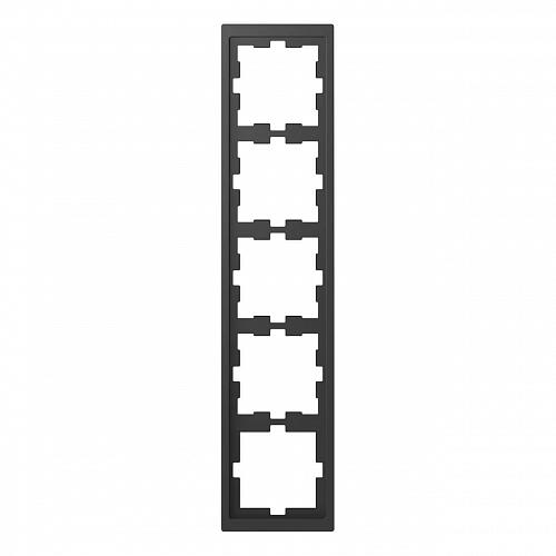 Рамка 5-постовая Schneider Electric Merten D-Life MTN4050-6534