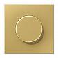 Накладка для поворотного диммера Jung золото ME1940C - фото №1