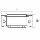 Коннектор прямой Lightstar Barra 504109 - фото №2
