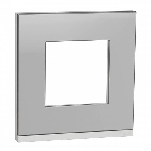 Рамка 1-постовая Schneider Electric Unica New NU600280
