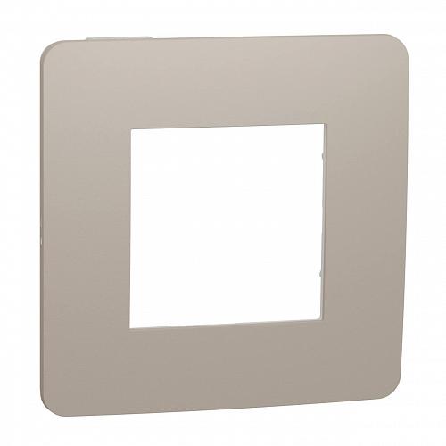 Рамка 1-постовая Schneider Electric Unica New NU280226