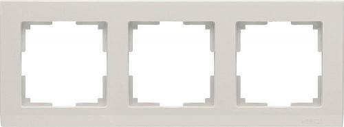 Рамка Werkel Stark на 3 поста слоновая кость WL04-Frame-03-ivory 4690389046520