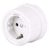 Розетка с заземлением Werkel Ретро белый W5671001 4690389166792