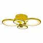 Потолочная светодиодная люстра iLedex Ring A001/4 Yellow - фото №3