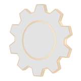Настенный светодиодный светильник Elektrostandard Gear M LED белый MRL LED 1095 a040515