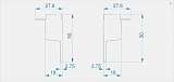 Заглушка Deko-Light End Cap H-EL-03-10 Set 2 pcs 979210