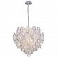 Подвесной светильник Crystal Lux Deseo SP6 D460 Silver - фото №1