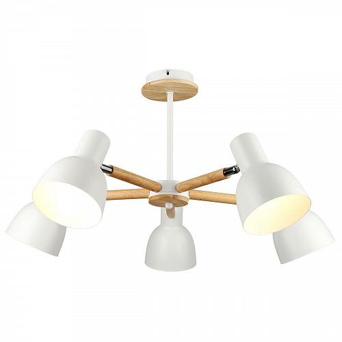 Потолочная люстра IMEX MD.4748-5-S WH+CH