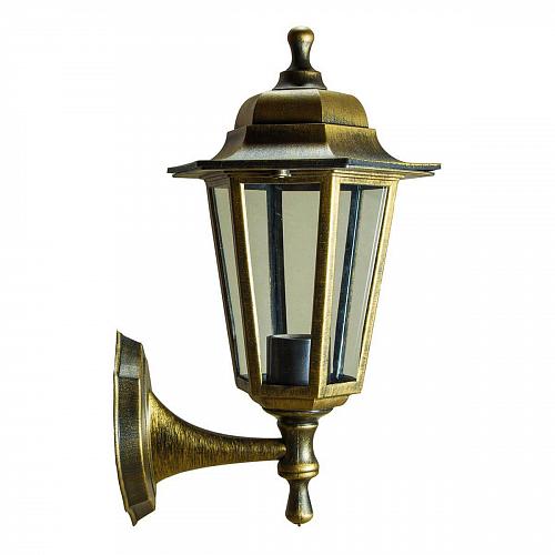 Уличный настенный светильник ЭРА Леда бронза НБУ 06-60-001 Б0048115