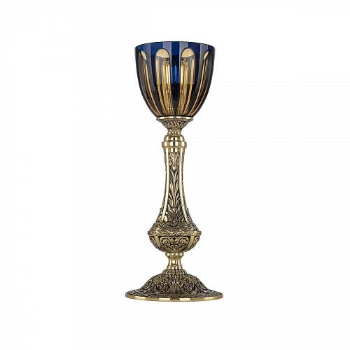 Настольная лампа Bohemia Ivele 71100L/15 GB P1 Amber-Blue/H-1H