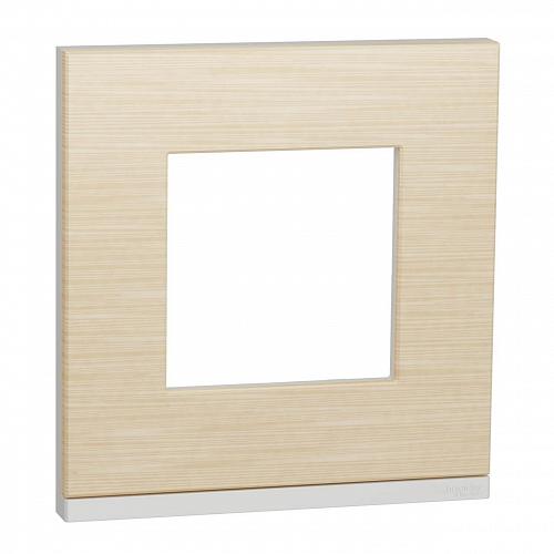 Рамка 1-постовая Schneider Electric Unica New NU600283