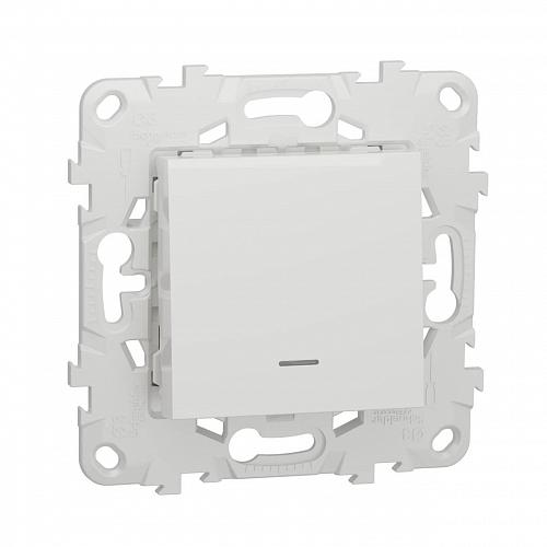 Выключатель одноклавишный Schneider Electric Unica New NU520118N