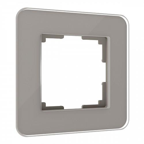 Рамка Werkel Elite на 1 пост дымчатый W0012417 4690389180644