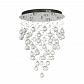 Каскадная светодиодная люстра Lucia Tucci Grappolo 1802.6 Silver - фото №1