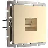 Розетка Werkel Ethernet RJ-45 шампань W1181011 4690389157479