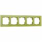 Рамка Werkel Favorit на 5 постов фисташковый WL01-Frame-05 4690389098697 - фото №1