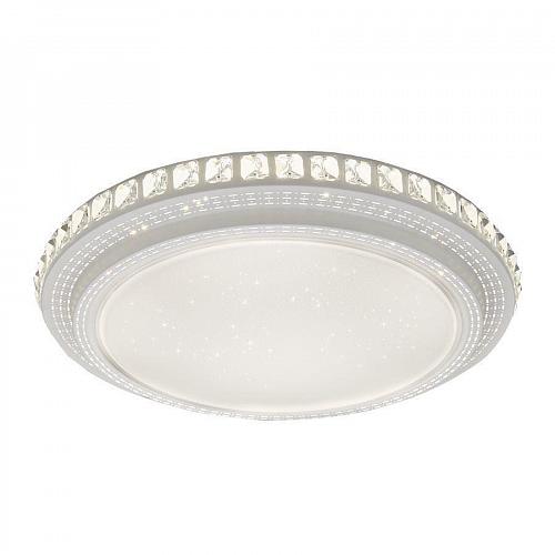 Потолочный светодиодный светильник Ambrella light Orbital Crystal F91 80W D500