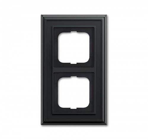 Рамка 2-постовая ABB Dynasty антрацит 2CKA001754A4606