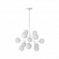Подвесная люстра Crystal Lux Medea White SP12 - фото №1