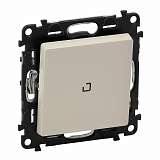 Переключатель одноклавишный Legrand Valena Life 10А 250В с подсветкой слоновая кость 752526