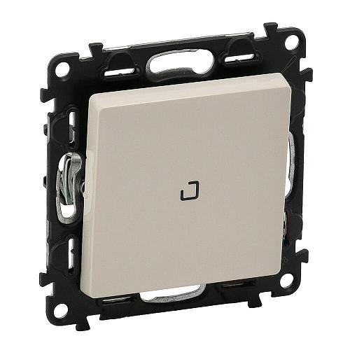 Переключатель одноклавишный Legrand Valena Life 10А 250В с подсветкой слоновая кость 752526