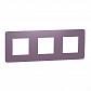 Рамка 3-постовая Schneider Electric Unica New NU280614 - фото №1
