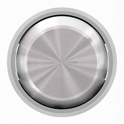 Лицевая панель ABB Sky Moon выключателя одноклавишного хром 2CLA860100A1401