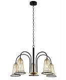 Люстра Lumien Hall 4018/5P-BK-GD