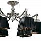 Потолочная люстра Lumien Hall Fabriano LH1055/6C-NK-BK - фото №3