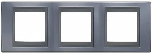 Рамка 3-постовая Schneider Electric Unica Top MGU66.006.297