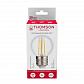 Лампа светодиодная филаментная Thomson E27 7W 6500K шар прозрачная TH-B2374 - фото №4