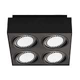Встраиваемый светильник Zumaline Boxy cl 4 20076-BK