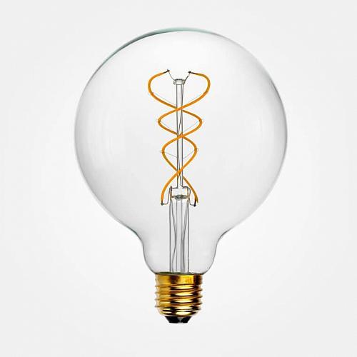 Лампа светодиодная филаментная E27 5W прозрачная 056-946