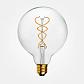 Лампа светодиодная филаментная E27 5W прозрачная 056-946 - фото №1