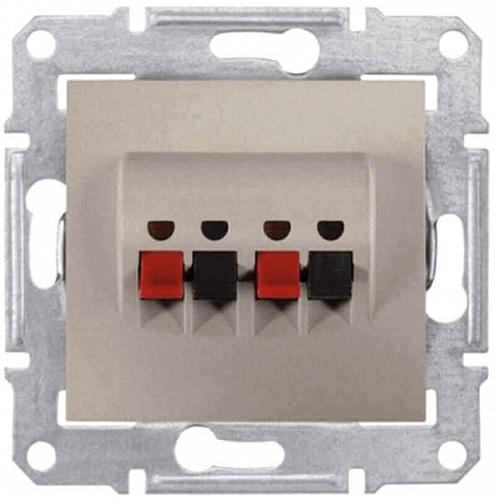 Аудиорозетка х2 Schneider Electric Sedna SDN5400168