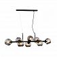Подвесная люстра Lumina Deco Morretti LDP 7003-8 BK - фото №3