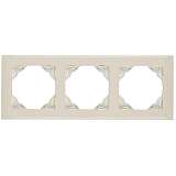 Рамка 3-постовая Efapel Logus 90 Base бежевый 90930 TMF