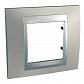 Рамка 1-постовая Schneider Electric Unica Top MGU66.002.039 - фото №1