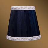 Абажур Bohemia Ivele SH11A синий с бело-золотой каймой