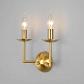 Бра Eurosvet Cariso 60150/2 латунь - фото №1