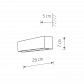 Настенный светильник Nowodvorski Straight Wall XS 7601 - фото №2