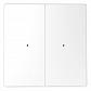 Клавиша двойная Schneider Electric Merten D-Life MTN5220-6035 - фото №1