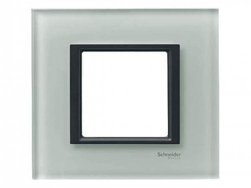 Рамка 1-постовая Schneider Electric Unica Class MGU68.002.7C3