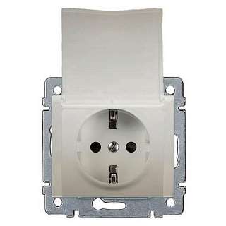 Розетки перламутрового цвета