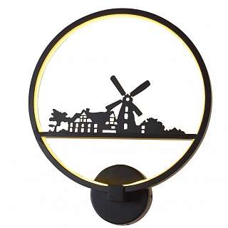 Настенные светильники цвета венге