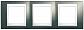 Рамка 3-постовая Schneider Electric Unica Хамелеон MGU6.006.824 - фото №1
