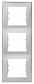 Рамка 3-постовая вертикальная Schneider Electric Sedna SDN5801360 - фото №1