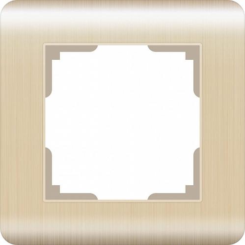 Рамка Werkel Stream на 1 пост шампань WL12-Frame-01 4690389079122