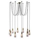 Подвесная люстра De Markt Фьюжн 21 392017310