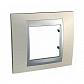 Рамка 1-постовая Schneider Electric Unica Top MGU66.002.095 - фото №1